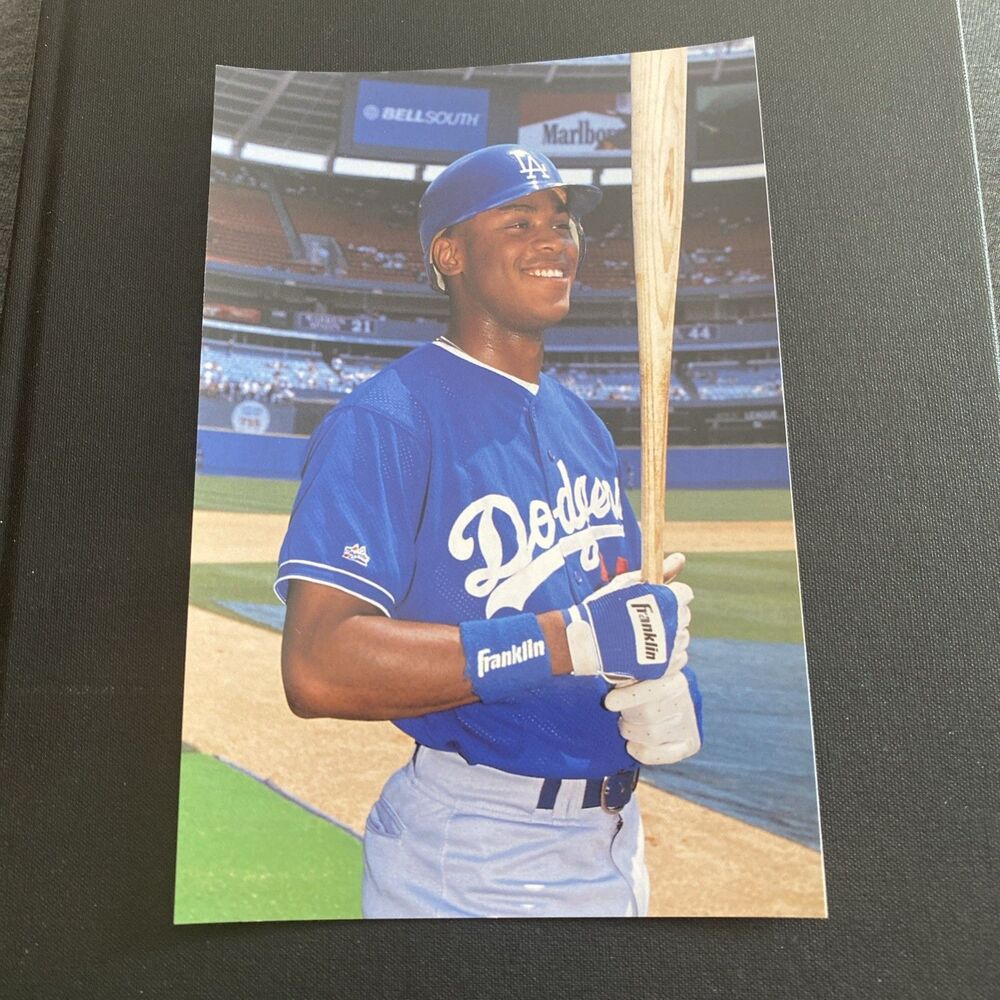 Roger Cedeno 1998 Pinnacle Snapshots 4x6 Photo 6 Of 18 Dodgers